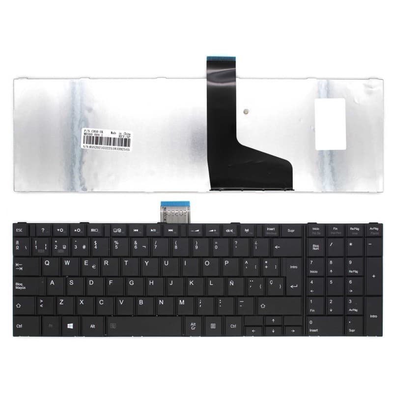 Teclado para Portátil Toshiba Satellite L850-138 - Novo — image 1