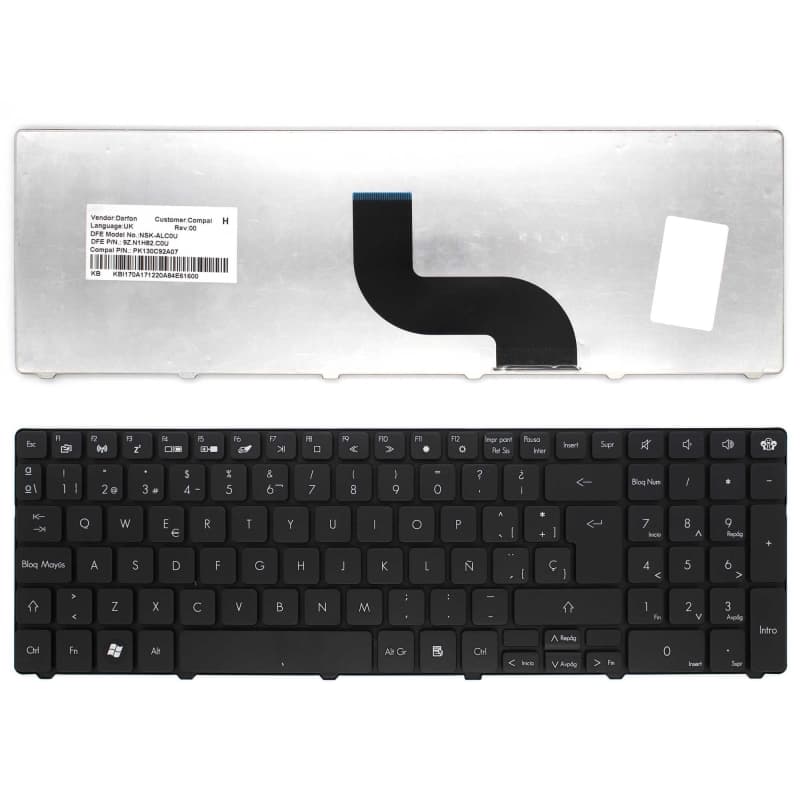 Teclado para Portátil Packard Bell Easynote TK TM LM Series - Novo — image 1
