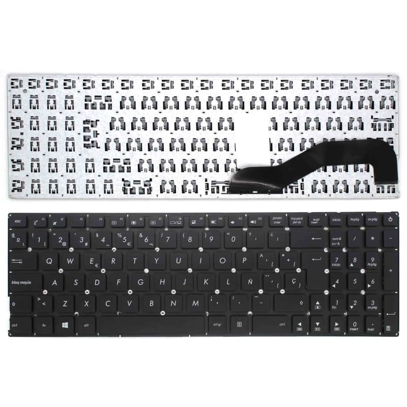 Teclado para Portátil ASUS F540S Negro - Novo Selado — image 1