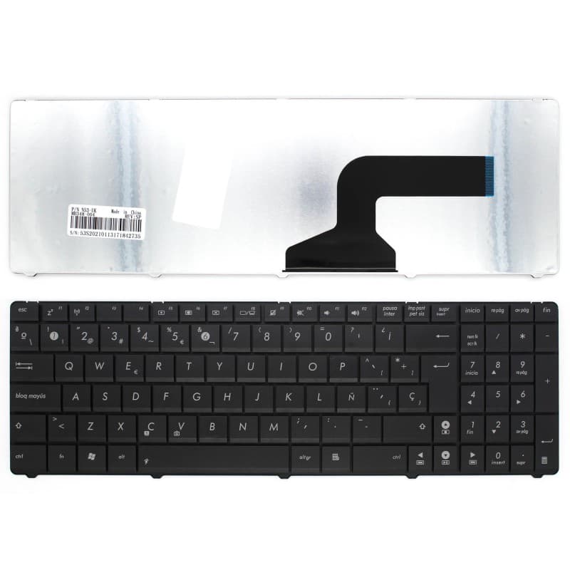 Teclado para Portátil Asus X54 X54B X54C X54L X54H X54HR X54HY A54L — image 1