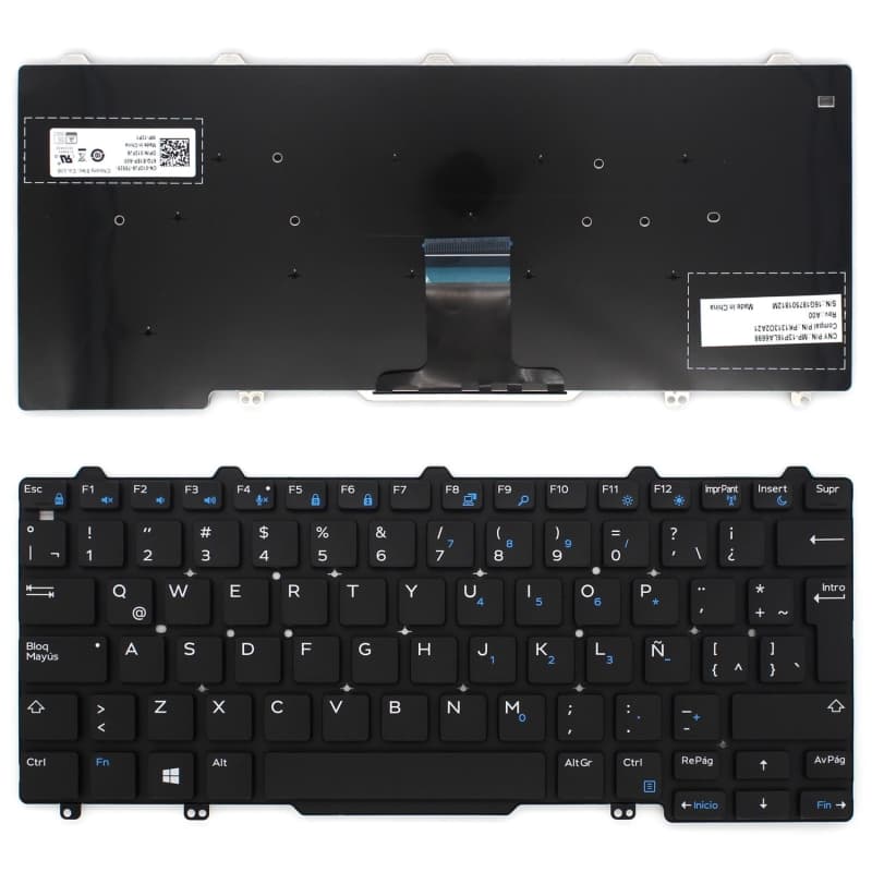 Teclado Dell Latitude E7250 E7270 E5270 Latino — image 1