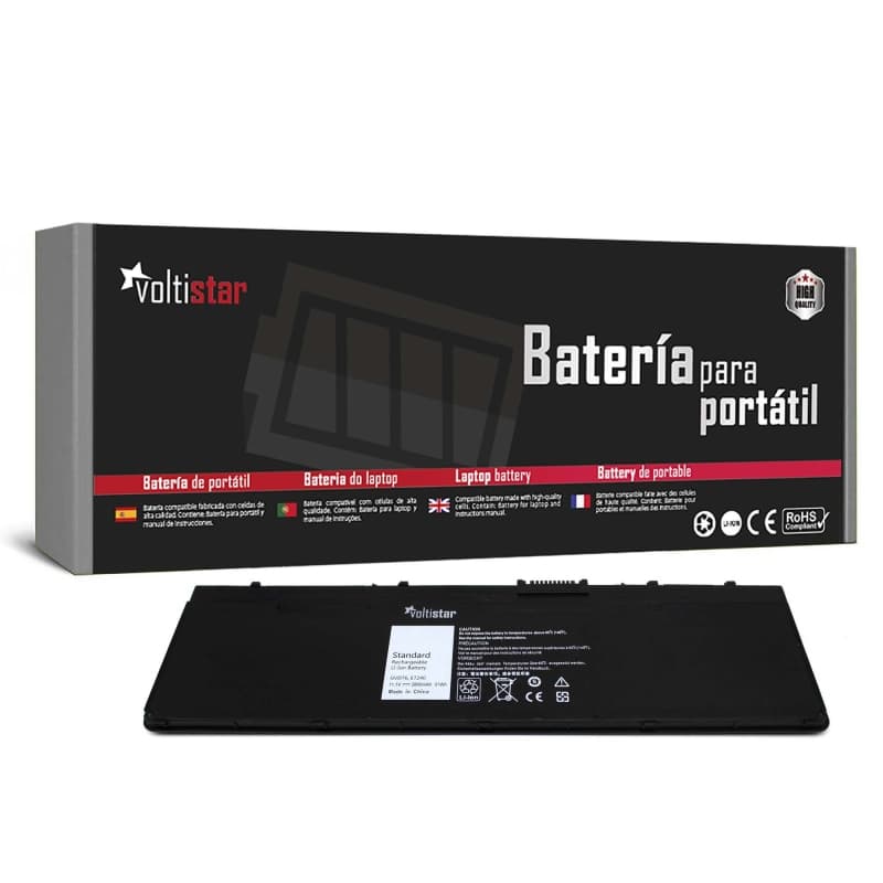 Bateria Voltistar para Dell Latitude E7240 E7250 11.1V 2800mAh — image 1