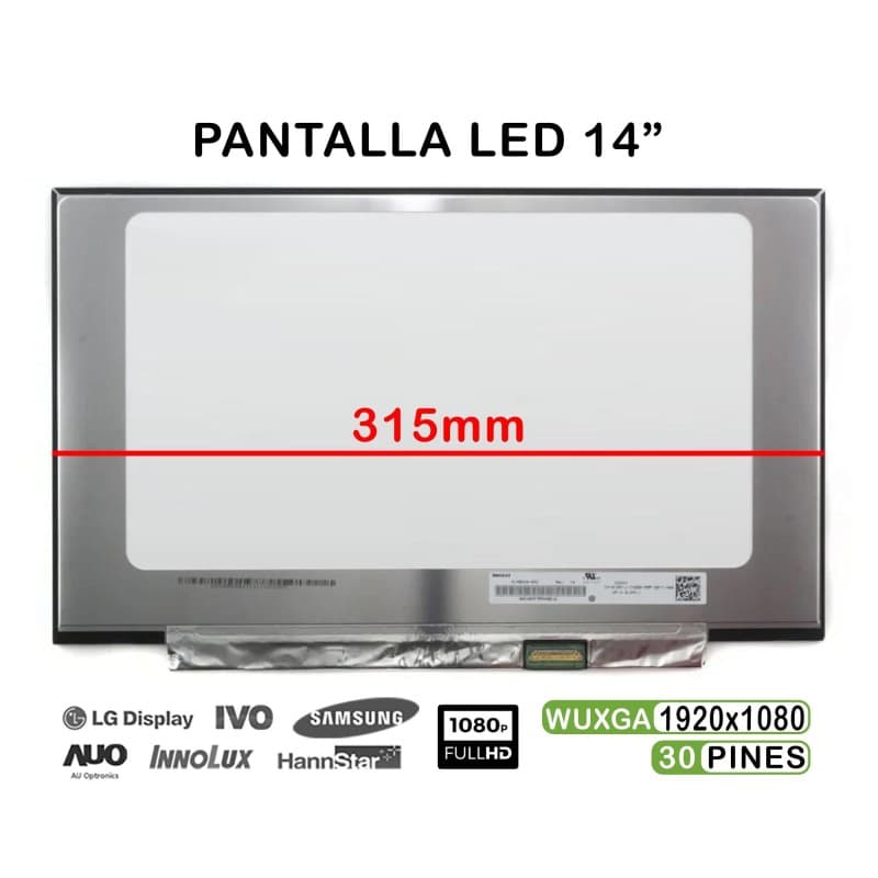 Ecrã LED Mate 14" para Lenovo ThinkPad X1 Carbon 20HR 20HQ — image 1