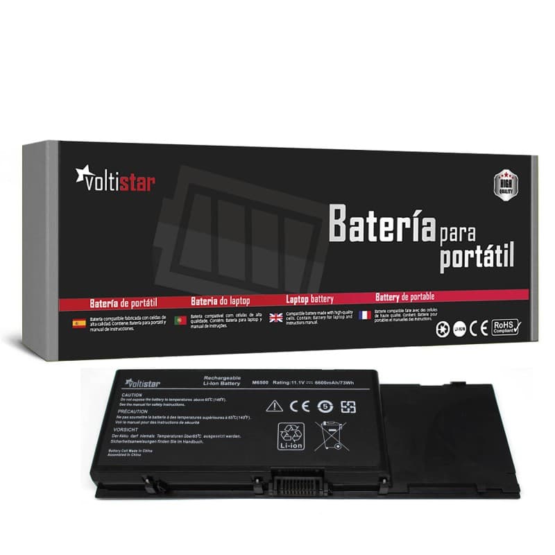 Bateria Voltistar para Dell Precision M2400 M4400 M6400 90Wh — image 1