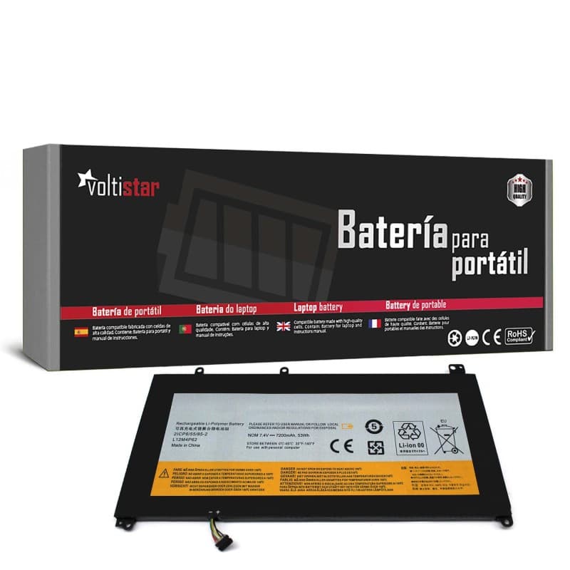 Bateria Voltistar para Lenovo IdeaPad U430 U530 L12M4P62 - 7200mAh — image 1