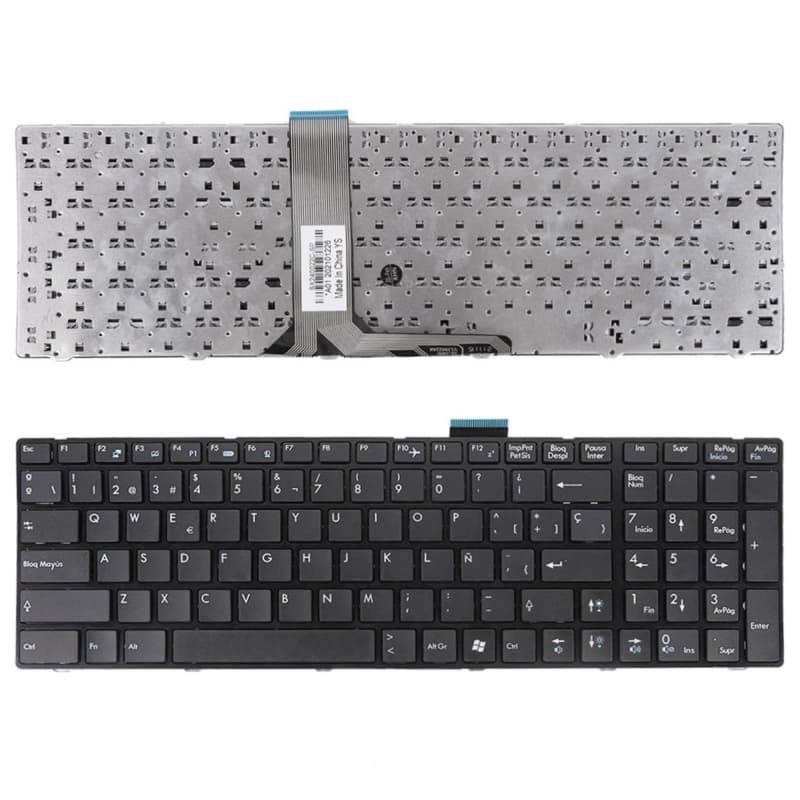 Teclado para Portátil MSI FX600 MSI GT660 Novo e Selado — image 1