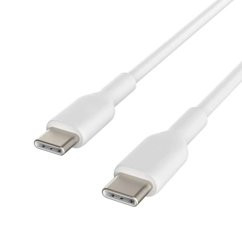Cabo USB-C Carga Rápida 87W 1.80m Branco - thumbnail 2