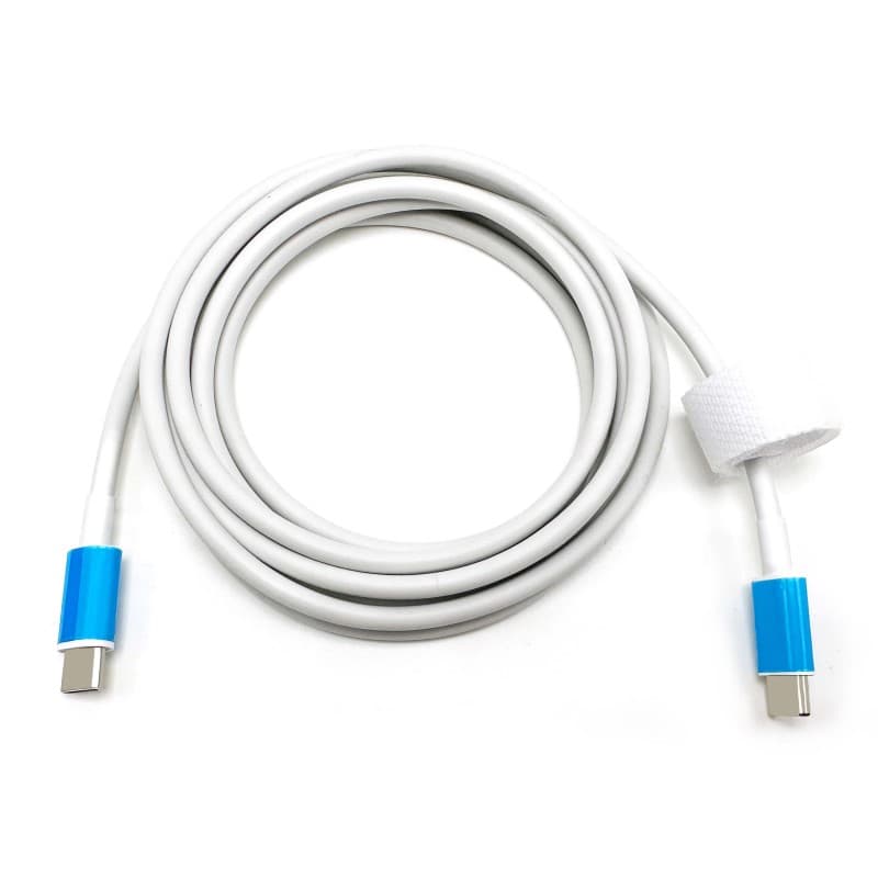 Cabo USB-C Carga Rápida 87W 1.80m Branco - thumbnail 5