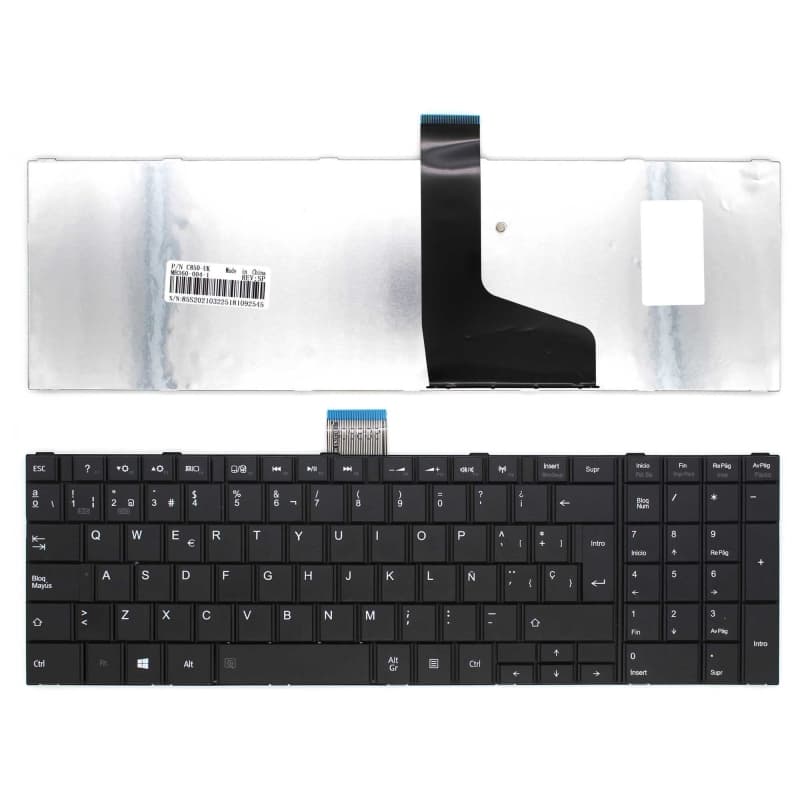 Teclado para Portátil Toshiba Satellite Pro C850-1L2 Novo — image 1