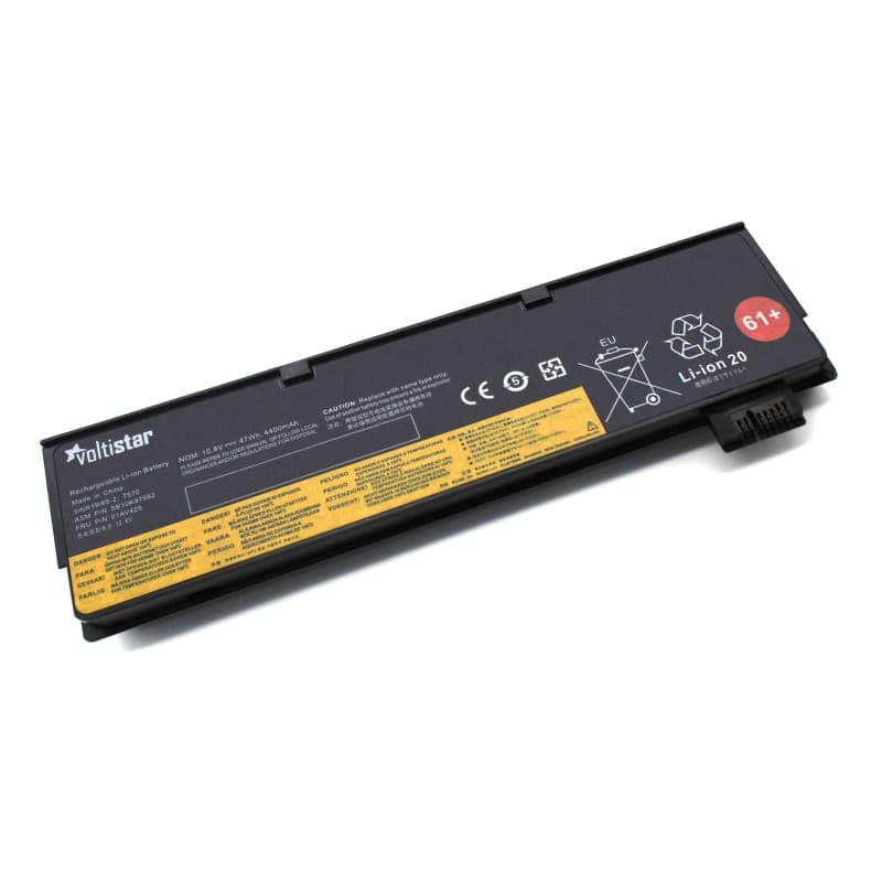 Bateria Voltistar para Lenovo ThinkPad T470 T480 T570 T580 01AV425 01AV426 thumbnail 3