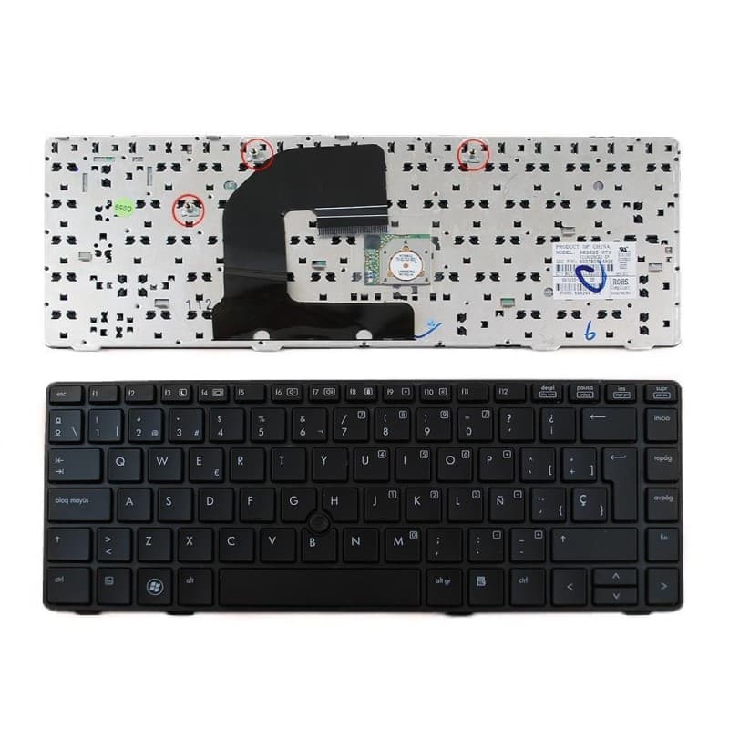Teclado para Portátil HP EliteBook 8460P 8460W - Novo e Selado — image 1