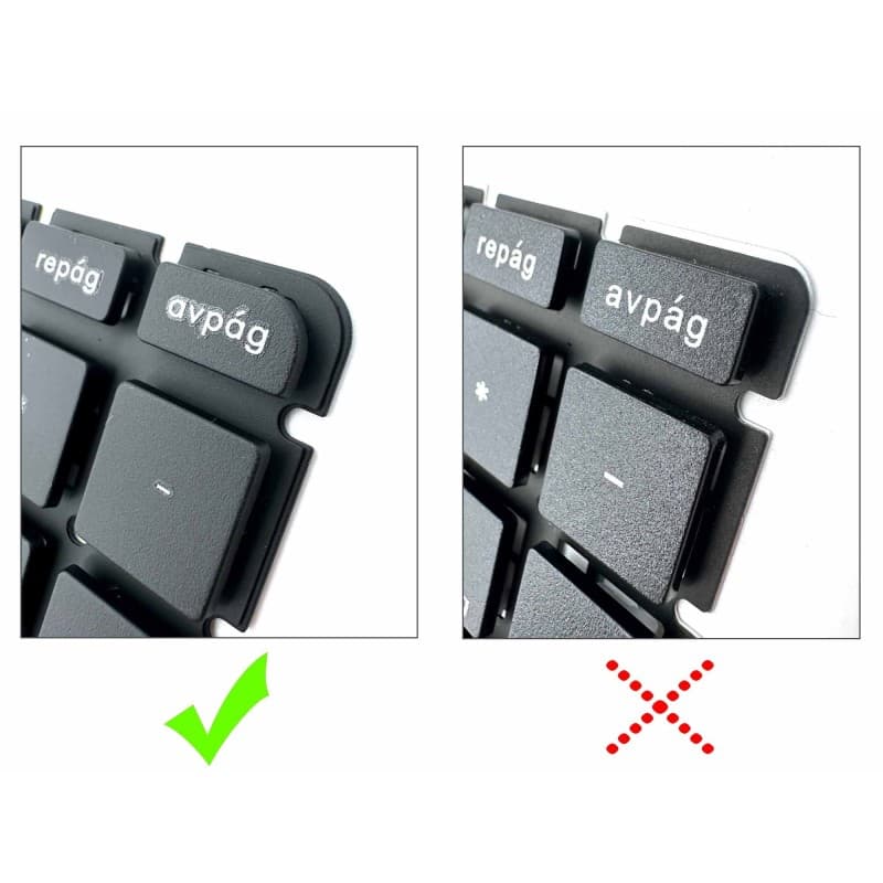 Teclado para Portátil PK132044A17 Negro com Intro Pequeno thumbnail 2