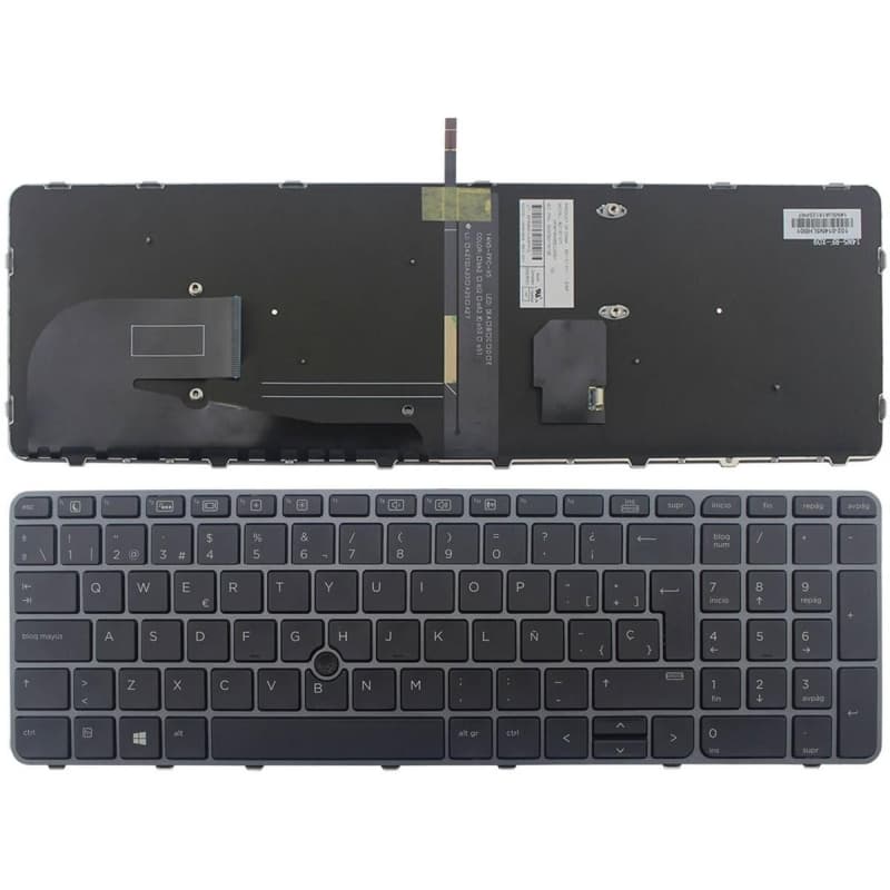 Teclado para Portátil HP EliteBook 755 G3 850 G3/G4 ZBook 15U G3/G4 — image 1