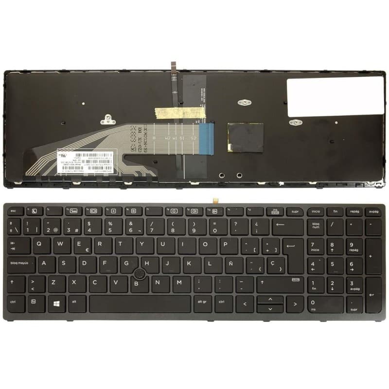 Teclado Retroiluminado para Portátil HP Zbook 15 G3 — image 1