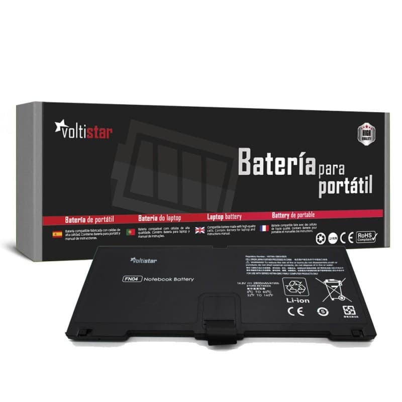 Bateria Voltistar para HP ProBook HSTNN-DB0H 41Wh 14.8V — image 1