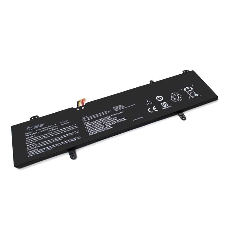 Bateria para Asus VivoBook S14 S410 S410U S410UA S410UF S410UN B31N1707 11.4V 3600mAh thumbnail 3