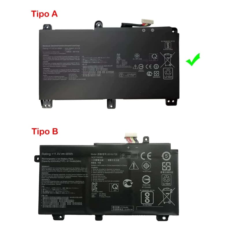 Bateria para Portátil Asus ROG Strix G512LI G531GD G531GT B31N1726 11.4V thumbnail 3