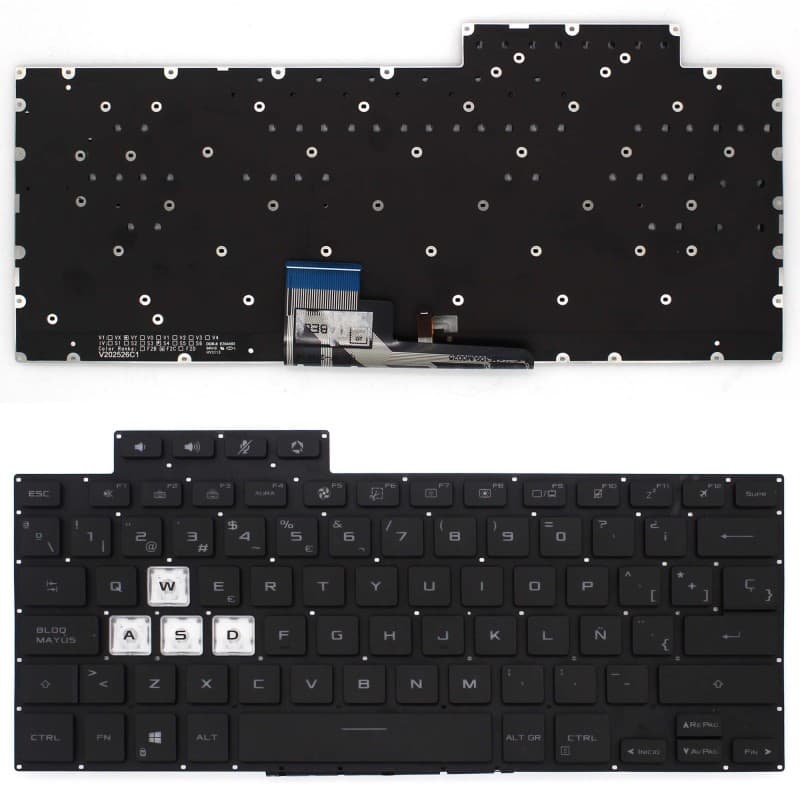 Teclado Retroiluminado para Asus TUF Air FX516 FX516P FX516PR FX516PM — image 1