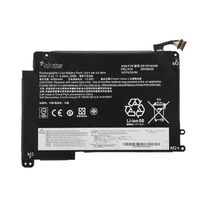 Bateria para Lenovo ThinkPad P40 Yoga 460 - 11.4V 41Wh - 00HW020 thumbnail 2