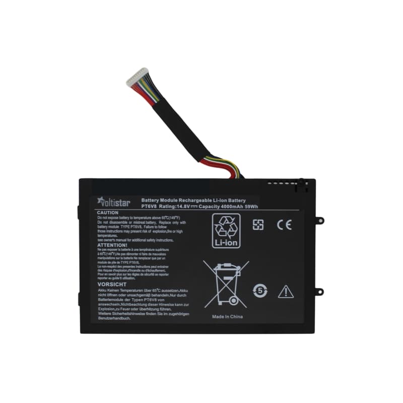 Bateria Voltistar Dell Alienware M11x PT6V8 14.8V 4000mAh — image 1