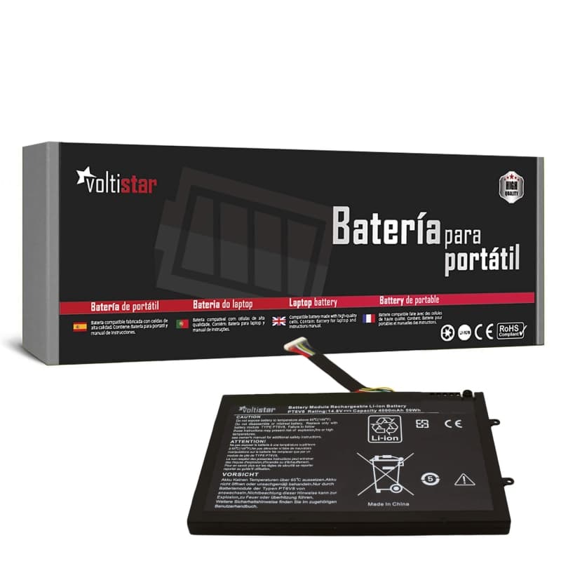 Bateria Voltistar Dell Alienware M11x PT6V8 14.8V 4000mAh thumbnail 2