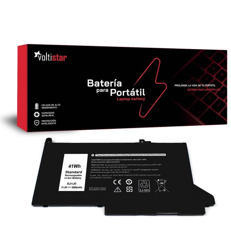 Bateria Voltistar para Dell Latitude E7000 E7280 E7380 E7480 E7290 E7390 E7490 — image 1