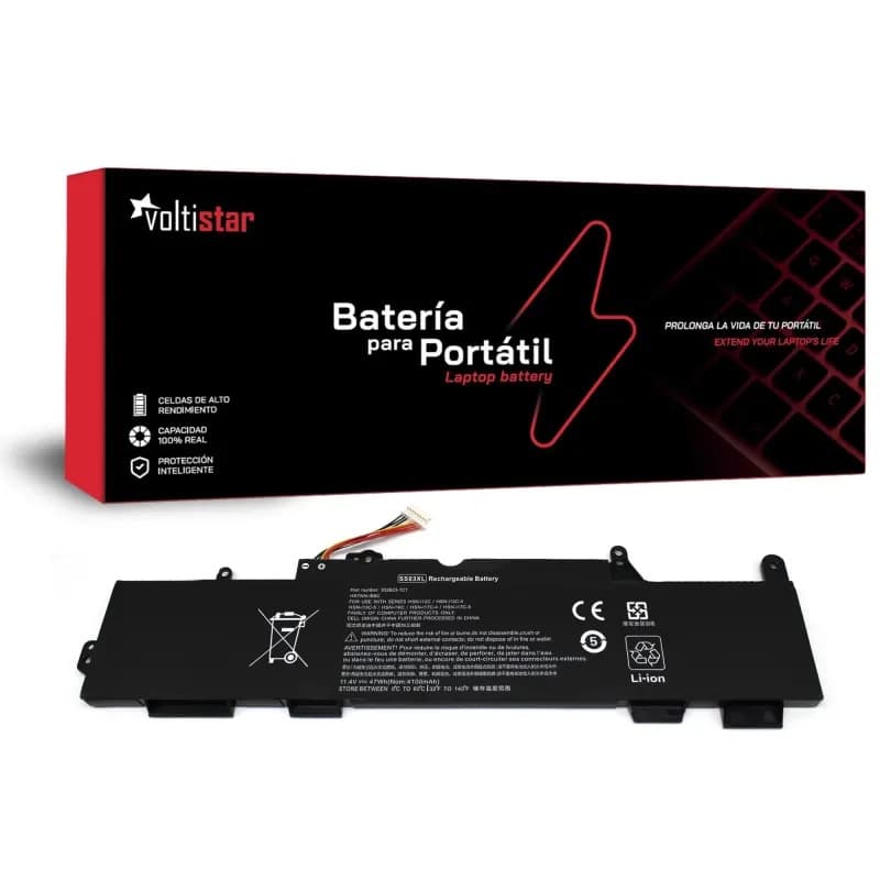 Bateria Voltistar SS03XL para HP EliteBook 840 G5 - Nova e Selada — image 1