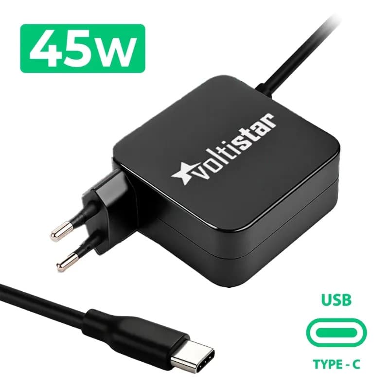 Carregador Voltistar USB-C 45W para Dell XPS 12 9250 | 13 9350 | 15 9550 — image 1
