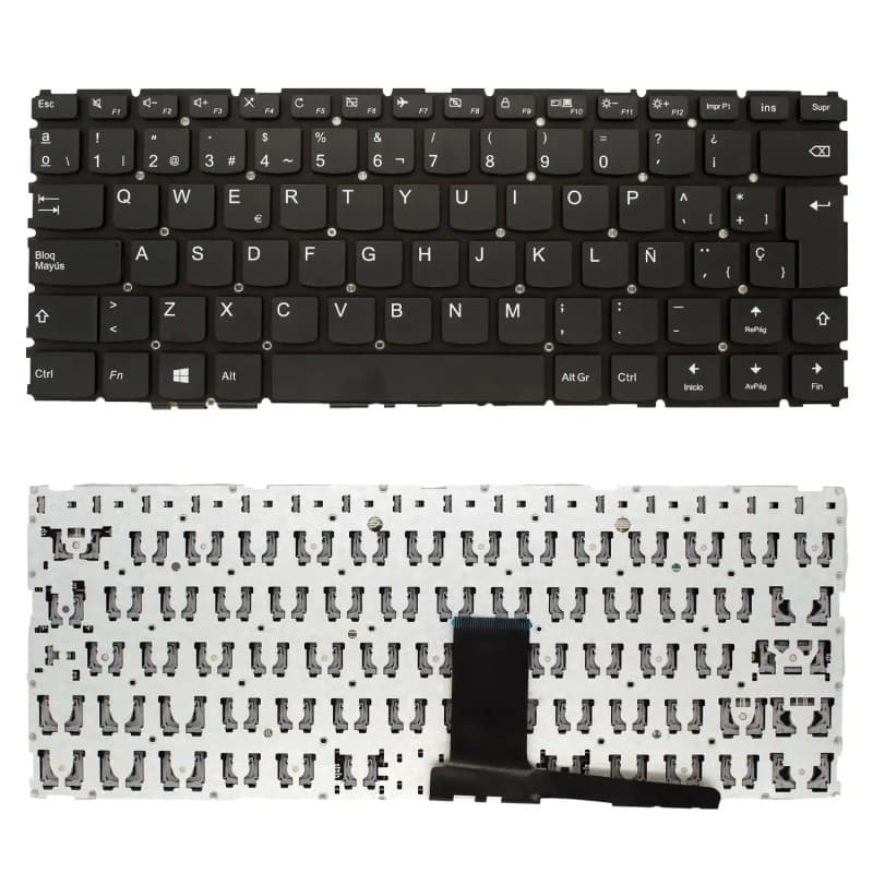 Teclado para Portátil Lenovo IdeaPad 310-14 Negro — image 1