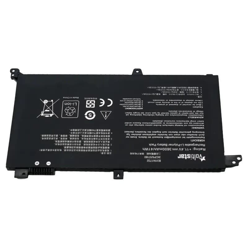 Bateria Voltistar para Asus X430 X430F X430FA X430FN X430U X430UA X430UF X430UN 11.4V 3600mAh thumbnail 2