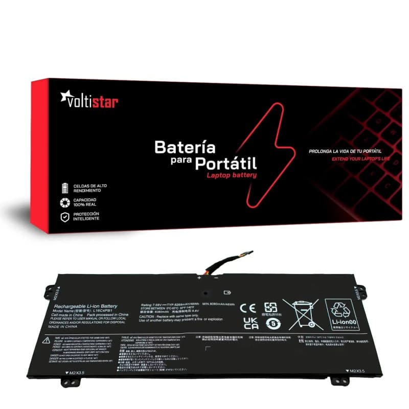 Bateria para Lenovo Yoga 720-13IKB 730-13IKB L16C4PB1 7100mAh — image 1