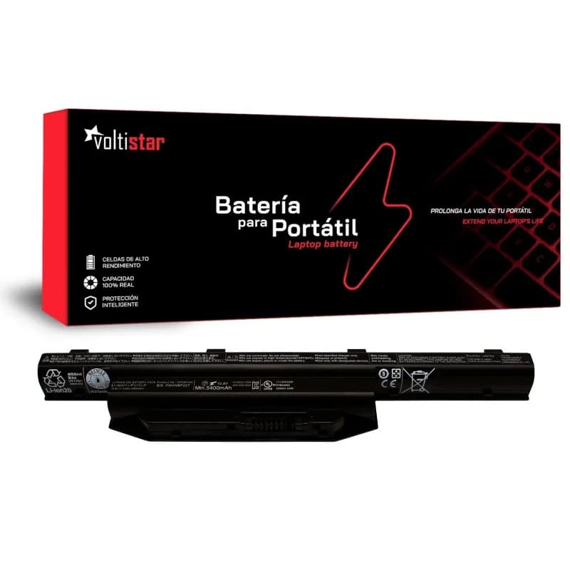 Bateria Voltistar para Fujitsu LifeBook A544 FPCBP405 10.8V 4400mAh