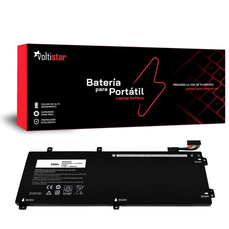 Bateria Voltistar para Dell XPS 15 9550 9560 9570 7590 - 55Wh — image 1