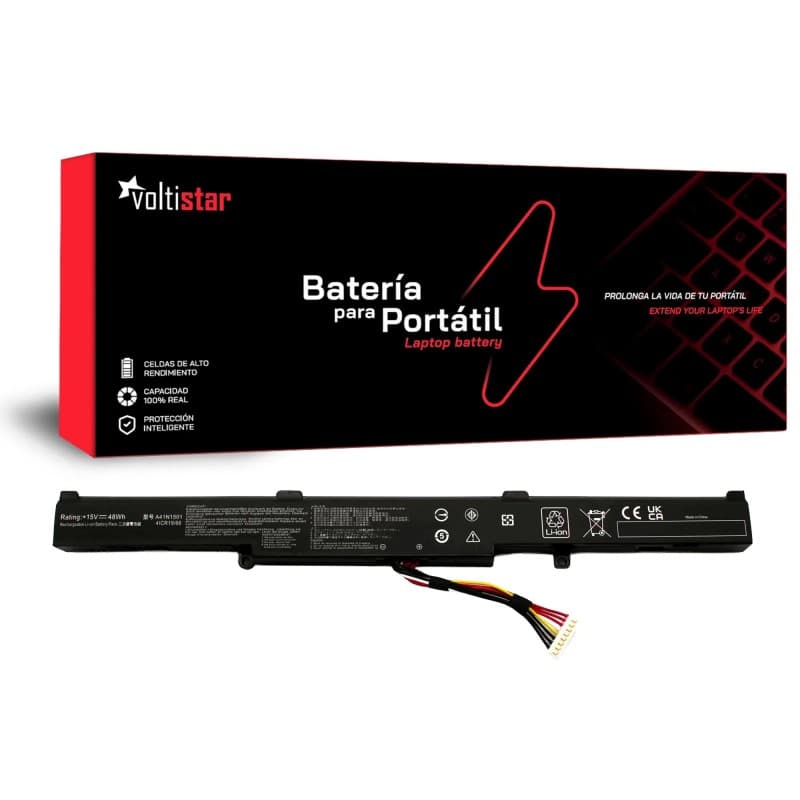 Bateria para Asus ROG GL752VW GL752VL N752V A41N1501 2200mAh — image 1