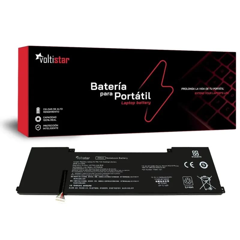 Bateria Voltistar para HP Omen 15 RR04XL 15.2V 3400mAh — image 1