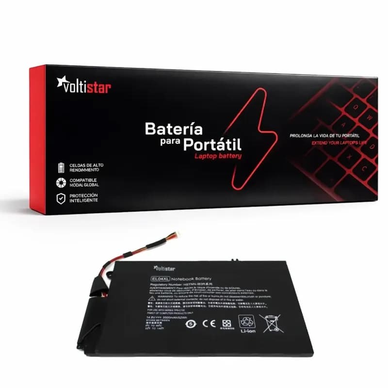 Bateria Voltistar para HP Envy 4-1000 EL04 XL 3500mAh 14.8V — image 1