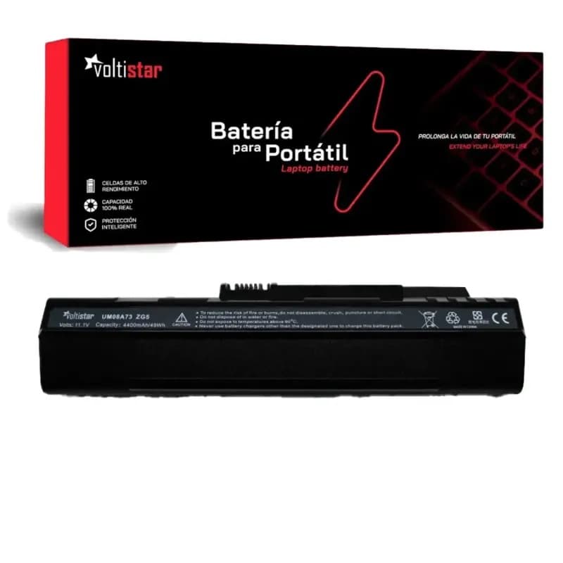 Bateria Voltistar para Acer Aspire One D250 - 11.1V 4400mAh
