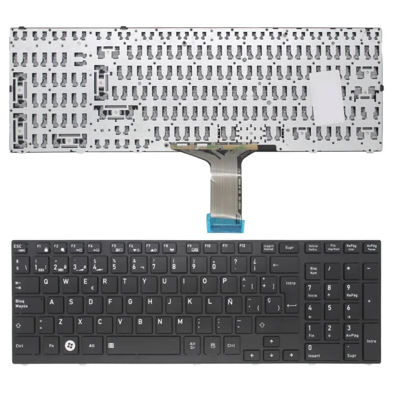 Teclado para Portátil Toshiba Satellite P750 P750D P755 P755D Qosmio X770 X775 — image 1