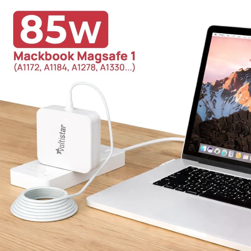 Carregador Apple MacBook A1172 A1184 A1278 85W 18.5V 4.6A thumbnail 3