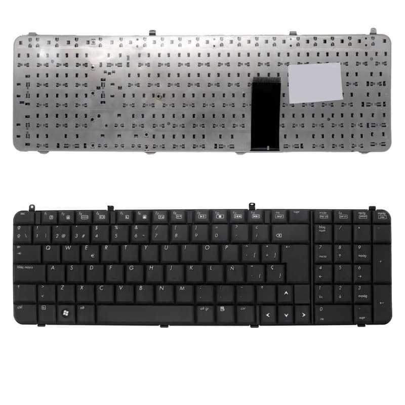 Teclado para Portátil HP DV9000 Negro Espanhol — image 1