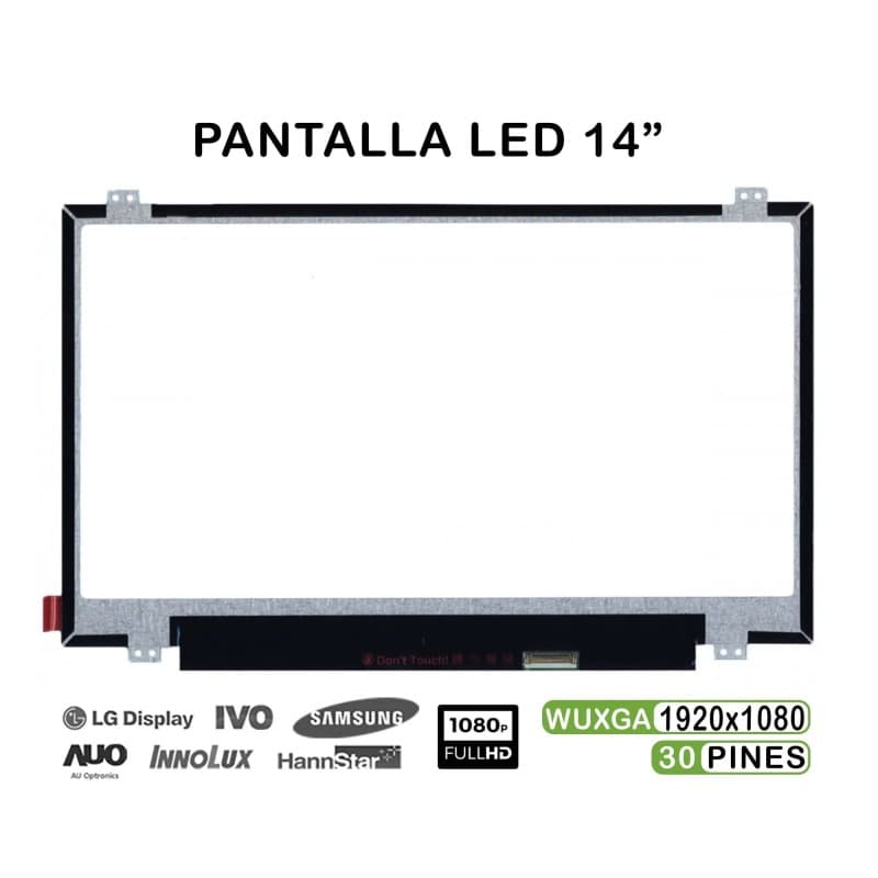 Pantalla LED de 14" para Portátil NV140FHM-N41/N43 Acer Aspire — image 1