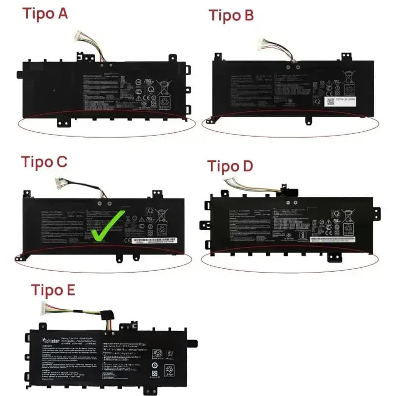 Bateria para Portátil Asus V412 V412F V412FA - Voltistar thumbnail 4