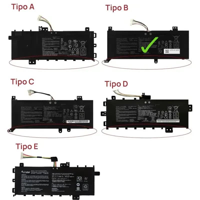 Bateria para Portátil Asus VivoBook 14 F412DA F412FJ B21N1818-2 7.7V thumbnail 4