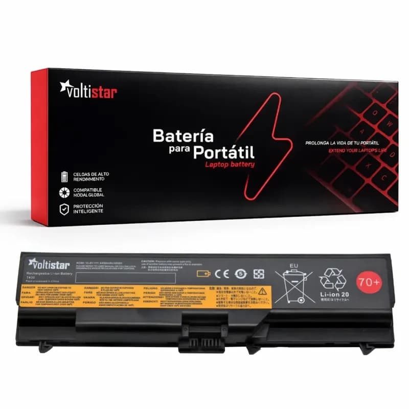 Bateria Voltistar para Lenovo ThinkPad T420 E520 SL410 - Nova — image 1