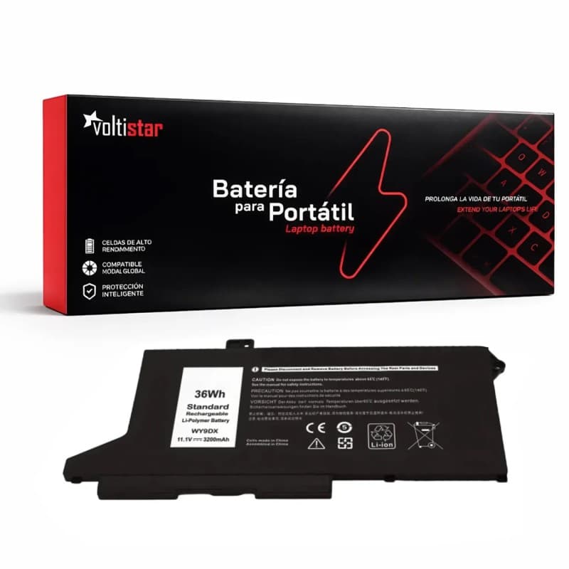 Bateria para Portátil Dell Latitude 5420 WY9DX Voltistar — image 1