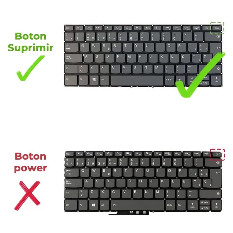 Teclado Lenovo Yoga 720-15IKB 80X7 Cinzento thumbnail 2