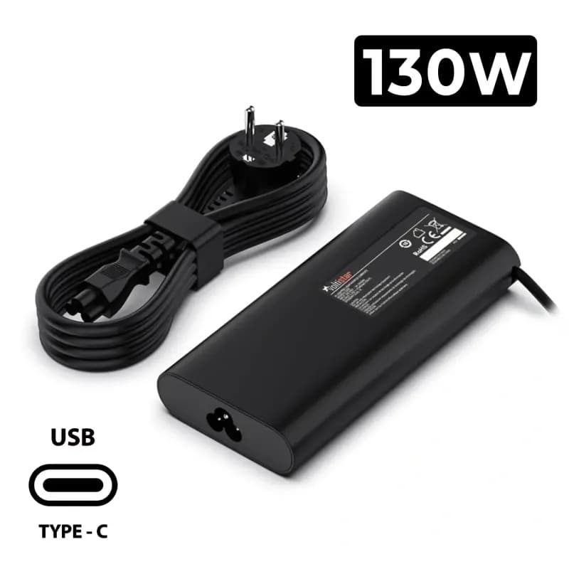 Carregador Voltistar para Portátil Dell 130W USB-C 5V-20V 6.5A — image 1