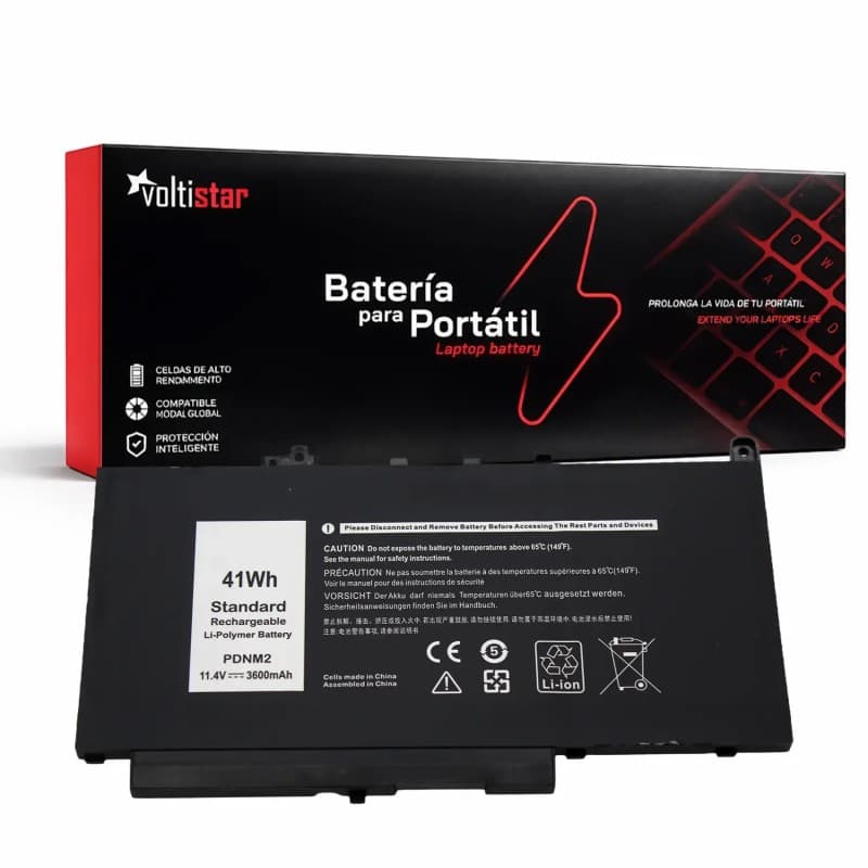 Bateria Voltistar para Dell Latitude E7270 E7470 579TY 41Wh — image 1