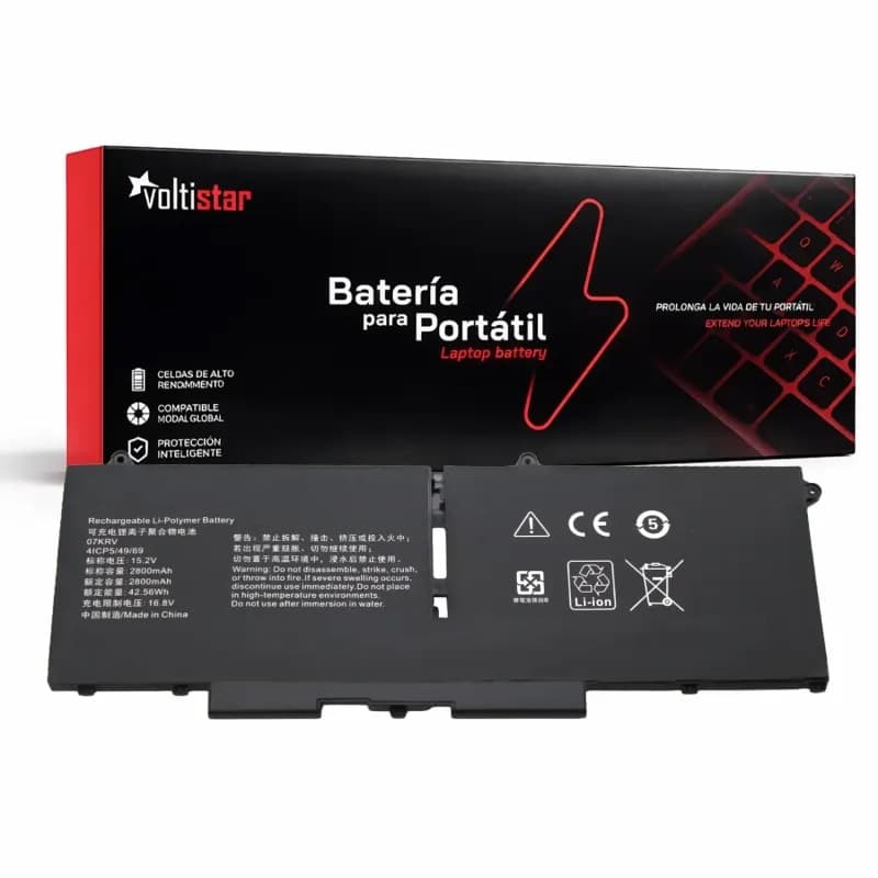 Bateria Dell 07KRV para Latitude 14 7430 7330 5430 5330 — image 1