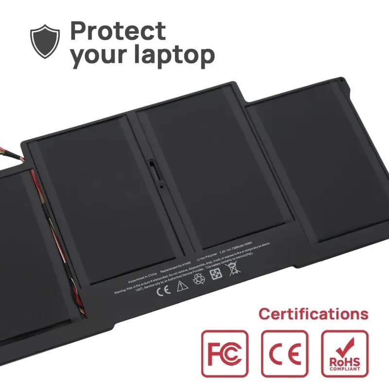 Bateria para MacBook Air 13' A1496 Voltistar - Nova e Selada thumbnail 6